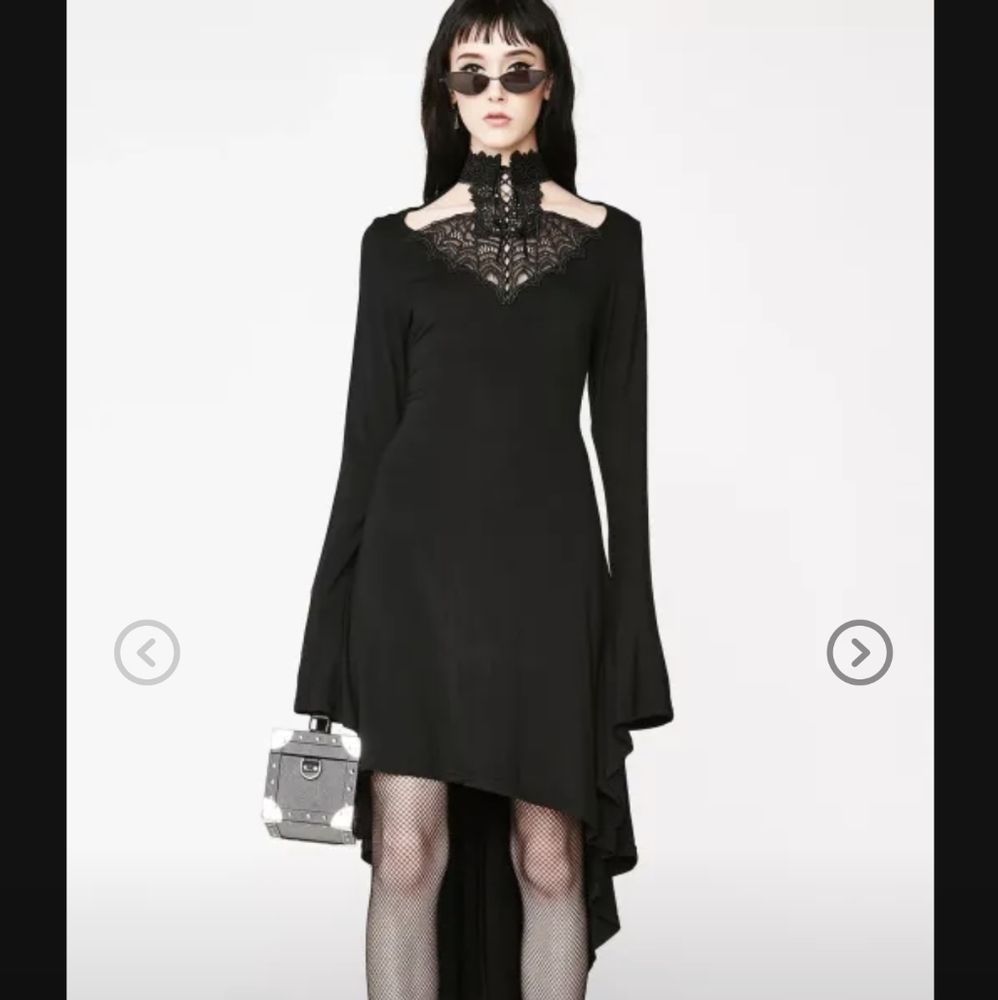 Killstar | Shadow Sprite Dress | High Low Asymmetrical | Size M | NWT New w Tags